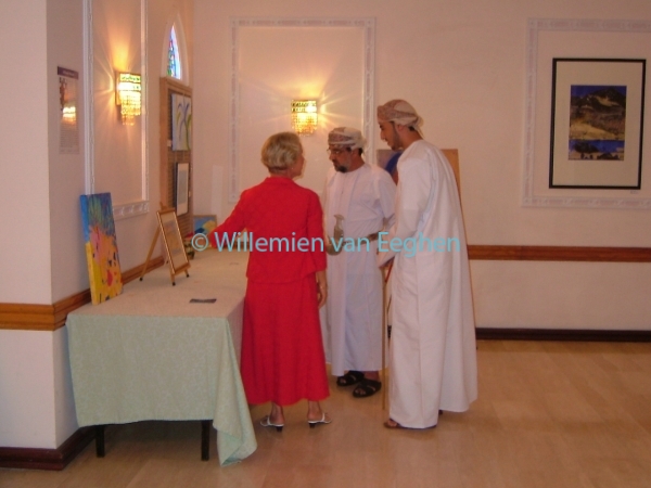 Opening of exhibition in Sohar, Oman 2006